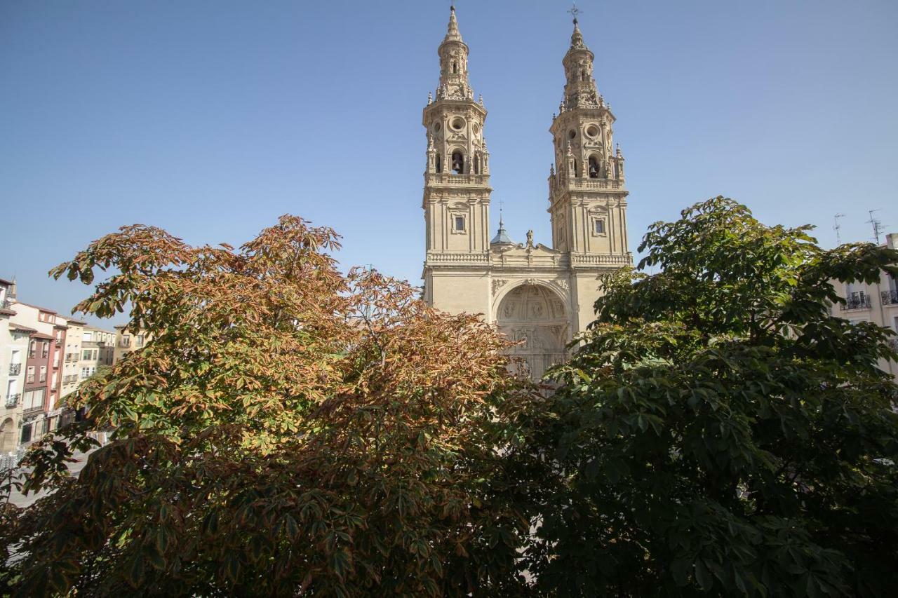Apartamento La Redonda Catedral Y Aire Acondicionado Logroño Exterior foto